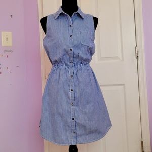 Belle du jour button up dress